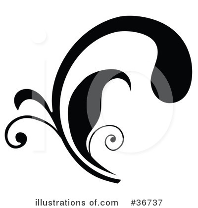Royalty-Free (RF) Scroll Clipart Illustration by OnFocusMedia - Stock Sample #36737