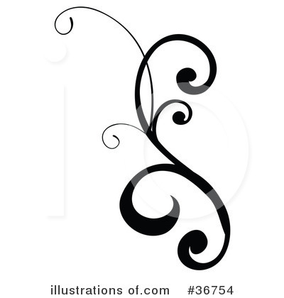 Royalty-Free (RF) Scroll Clipart Illustration by OnFocusMedia - Stock Sample #36754