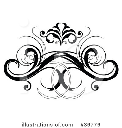 Royalty-Free (RF) Scroll Clipart Illustration by OnFocusMedia - Stock Sample #36776