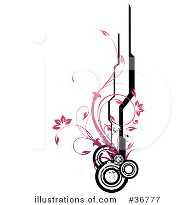 Royalty-Free (RF) Scroll Clipart Illustration by OnFocusMedia - Stock Sample #36777