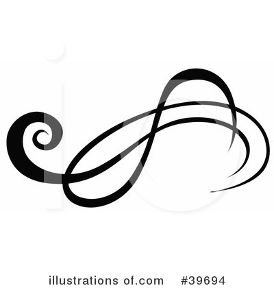 Royalty-Free (RF) Scroll Clipart Illustration by dero - Stock Sample #39694