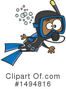 Scuba Clipart #1494816 by toonaday