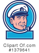 Sea Captain Clipart #1379641 by patrimonio