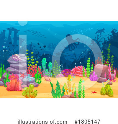 Royalty-Free (RF) Sea Clipart Illustration by Vector Tradition SM - Stock Sample #1805147