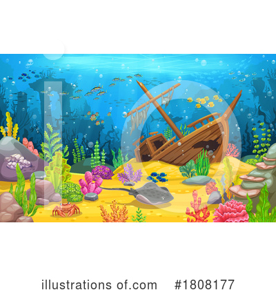 Royalty-Free (RF) Sea Clipart Illustration by Vector Tradition SM - Stock Sample #1808177