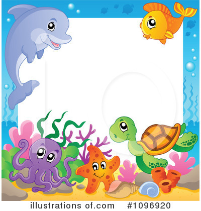 Sea Turtle Clipart #1096920 by visekart