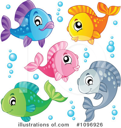 Royalty-Free (RF) Sea Life Clipart Illustration by visekart - Stock Sample #1096926
