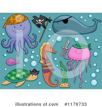 Octopus Clipart #1176733 by BNP Design Studio
