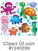 Sea Life Clipart #1240299 by visekart