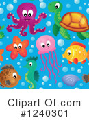 Sea Life Clipart #1240301 by visekart