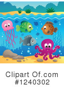 Sea Life Clipart #1240302 by visekart