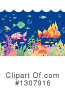 Sea Life Clipart #1307916 by BNP Design Studio