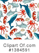 Sea Life Clipart #1384591 by Vector Tradition SM