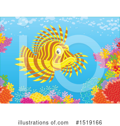 Lionfish Clipart #1519166 by Alex Bannykh