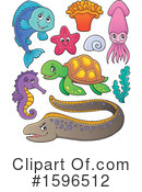 Sea Life Clipart #1596512 by visekart