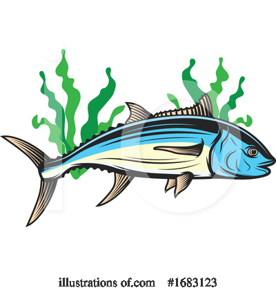 Royalty-Free (RF) Sea Life Clipart Illustration by Vector Tradition SM - Stock Sample #1683123