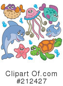 Sea Life Clipart #212427 by visekart