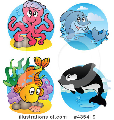 Whale Clipart #435419 by visekart
