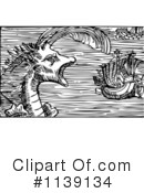 Sea Serpent Clipart #1139134 by Picsburg