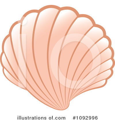 Royalty-Free (RF) Sea Shell Clipart Illustration by Lal Perera - Stock Sample #1092996