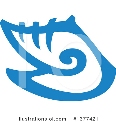 Royalty-Free (RF) Sea Shell Clipart Illustration by Cherie Reve - Stock Sample #1377421