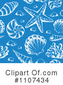 Sea Shells Clipart #1107434 by visekart