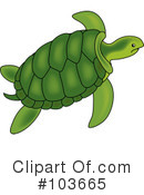 Sea Turtle Clipart #103665 by Pams Clipart