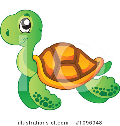 Sea Turtle Clipart #1096948 by visekart