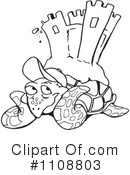 Sea Turtle Clipart #1108803 by Dennis Holmes Designs