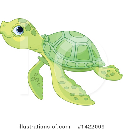 Sea Turtle Clipart #1422009 by Pushkin