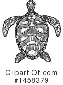 Sea Turtle Clipart #1458379 by Vector Tradition SM