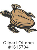 Sea Turtle Clipart #1615704 by Vector Tradition SM