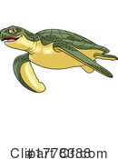 Sea Turtle Clipart #1778388 by Hit Toon