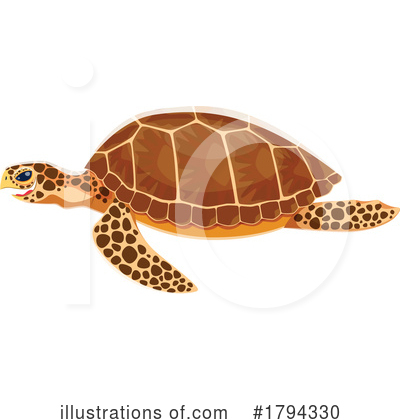 Turtle Clipart #1794330 by Vector Tradition SM
