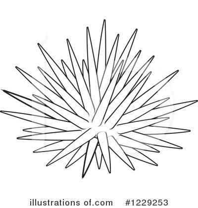 Sea Urchin Clipart #1229253 by Alex Bannykh