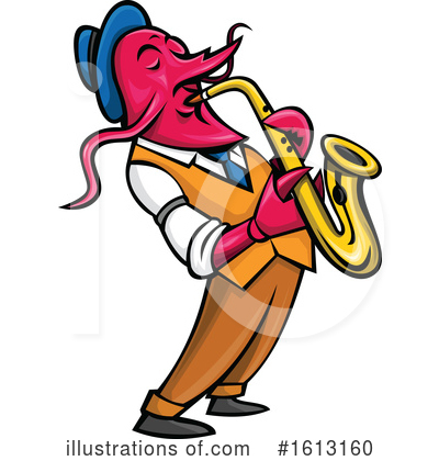 Saxophone Clipart #1613160 by patrimonio