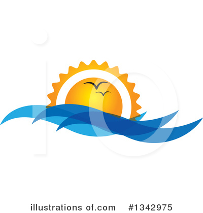 Ocean Clipart #1342975 by ColorMagic