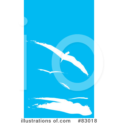 Royalty-Free (RF) Seagulls Clipart Illustration by xunantunich - Stock Sample #83018
