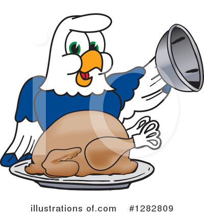 Royalty-Free (RF) Seahawk Clipart Illustration by Mascot Junction - Stock Sample #1282809