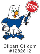 Seahawk Clipart #1282812 by Mascot Junction