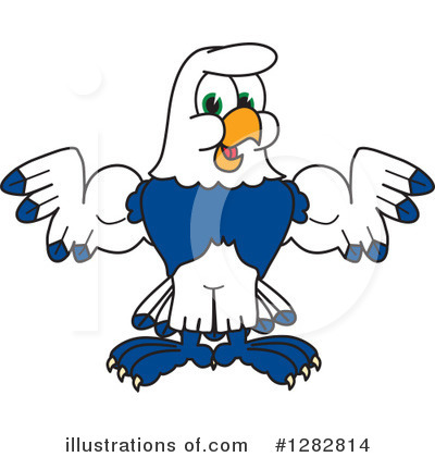 Royalty-Free (RF) Seahawk Clipart Illustration by Mascot Junction - Stock Sample #1282814