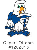 Seahawk Clipart #1282816 by Mascot Junction