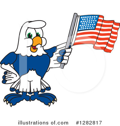 Seahawk Clipart #1282817 by Mascot Junction