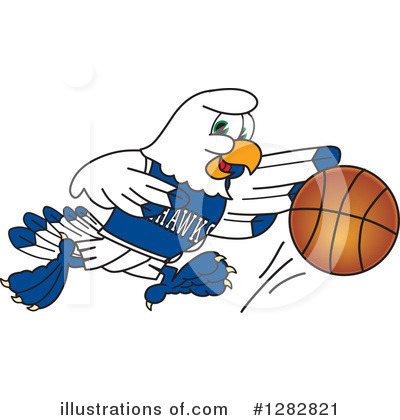 Seahawk Clipart #1282821 by Mascot Junction