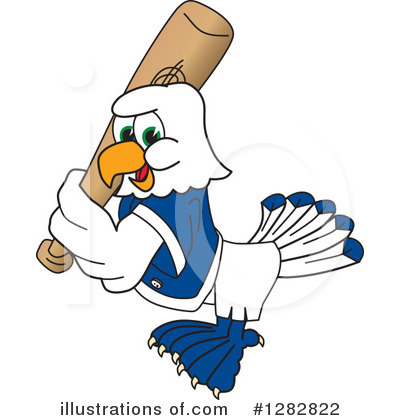 Royalty-Free (RF) Seahawk Clipart Illustration by Mascot Junction - Stock Sample #1282822