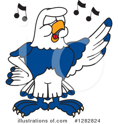 Royalty-Free (RF) Seahawk Clipart Illustration by Mascot Junction - Stock Sample #1282824