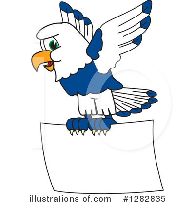 Royalty-Free (RF) Seahawk Clipart Illustration by Mascot Junction - Stock Sample #1282835