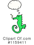 Seahorse Clipart #1159411 by lineartestpilot