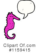 Seahorse Clipart #1159415 by lineartestpilot