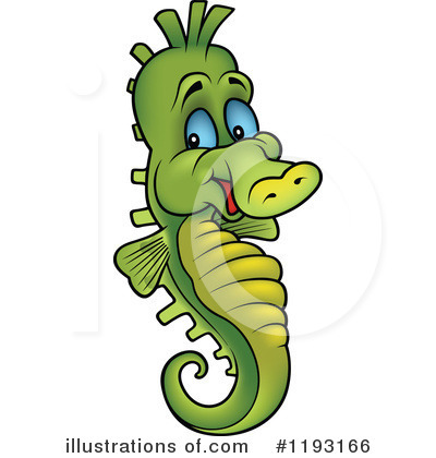Royalty-Free (RF) Seahorse Clipart Illustration by dero - Stock Sample #1193166
